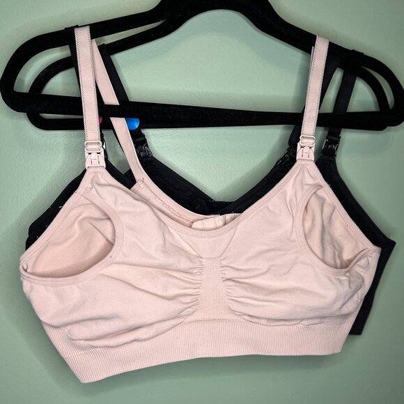 BRAVADO! DESIGNS 2 in 1 Pumping and Nursing Bra Size XL Soft Pink - Picture 1 of 5